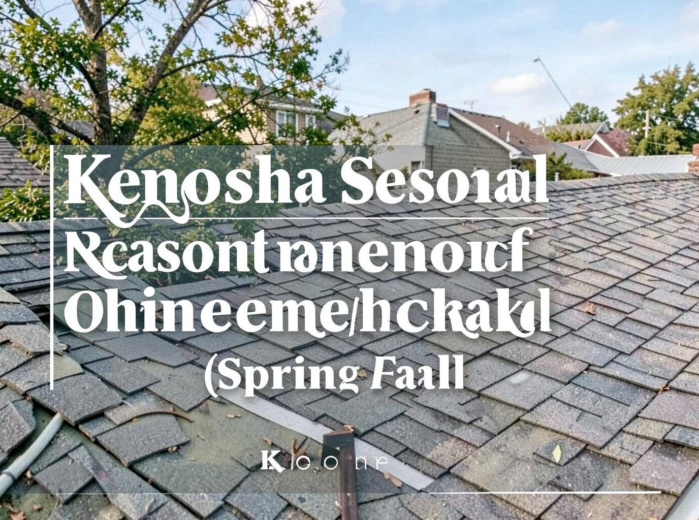Kenosha Seasonal Roof Maintenance Checklist (Spring/Fall)