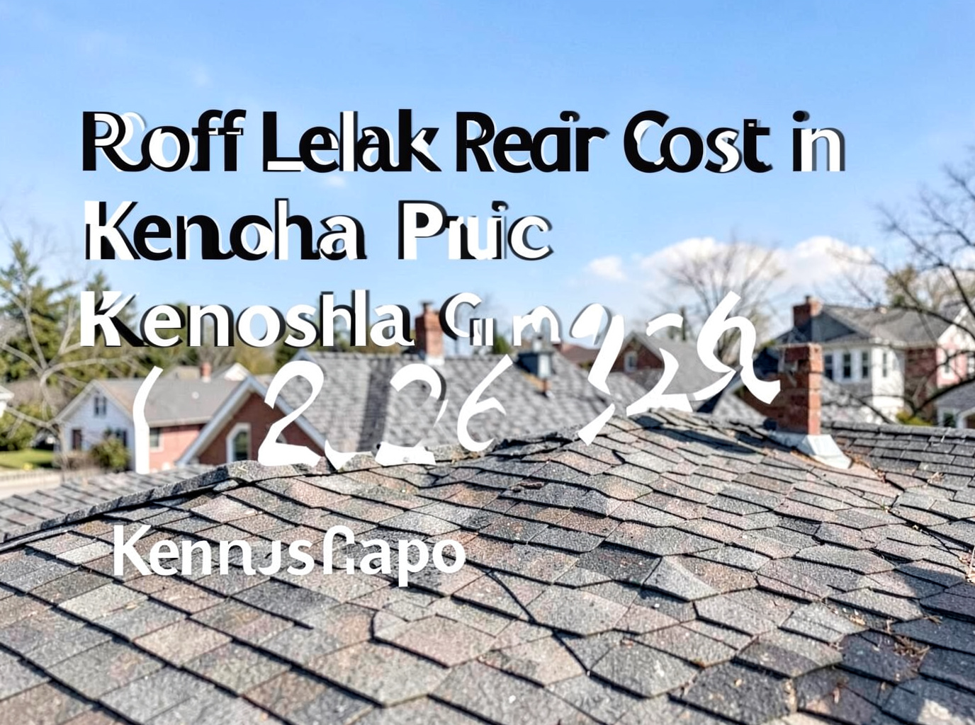 Roof Leak Repair Cost in Kenosha (2026 Price Guide)