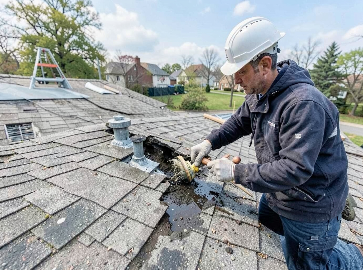 Roof Leak Detection & Inspection in Kenosha
